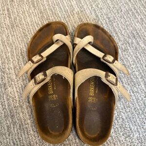 Birkenstock Light Tan Double Strap Sandals